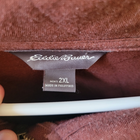 Quilted quarter zip sweater - Picture 2 of 2